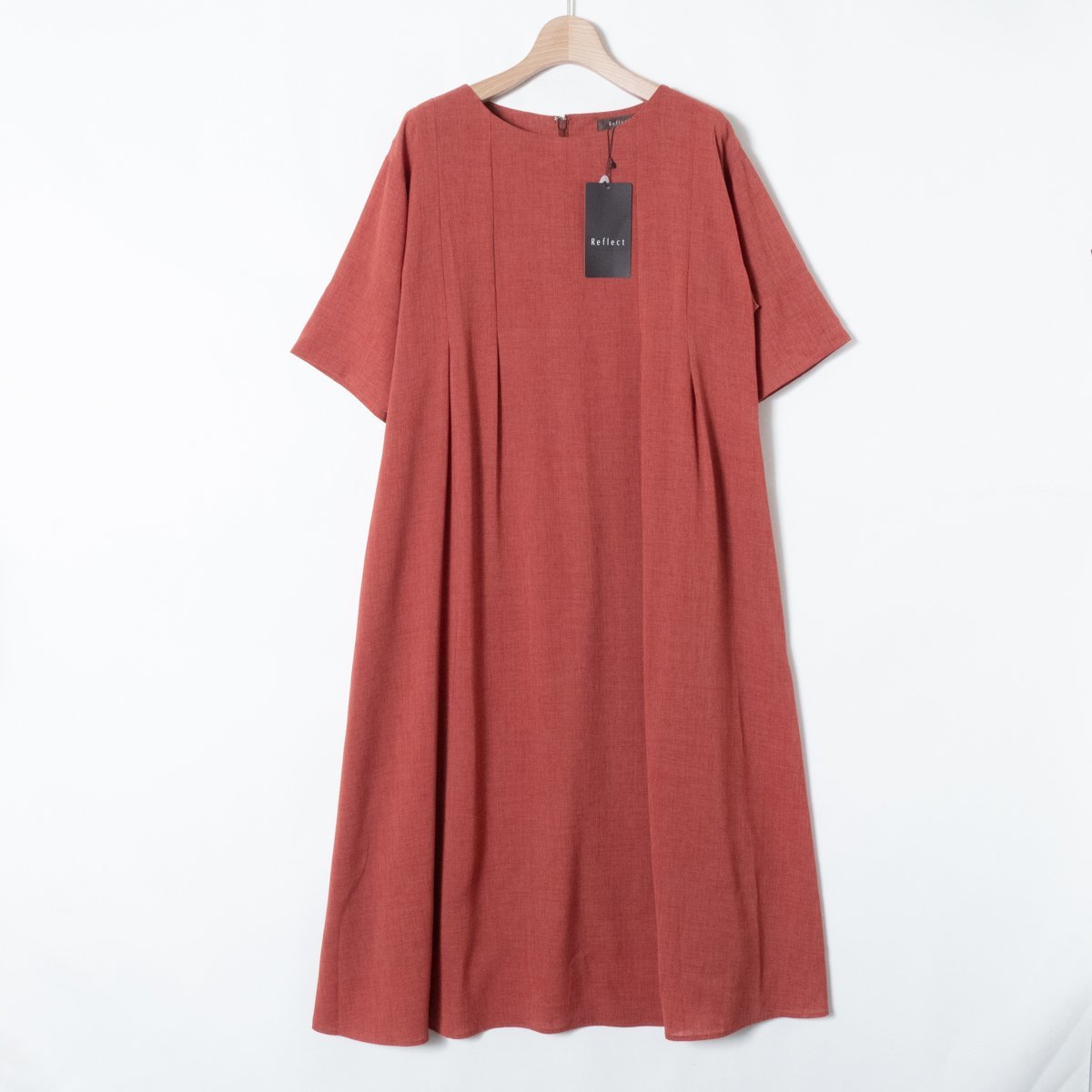タグ付き Reflect リフレクト ノーカラーワンピース ロングワンピース  