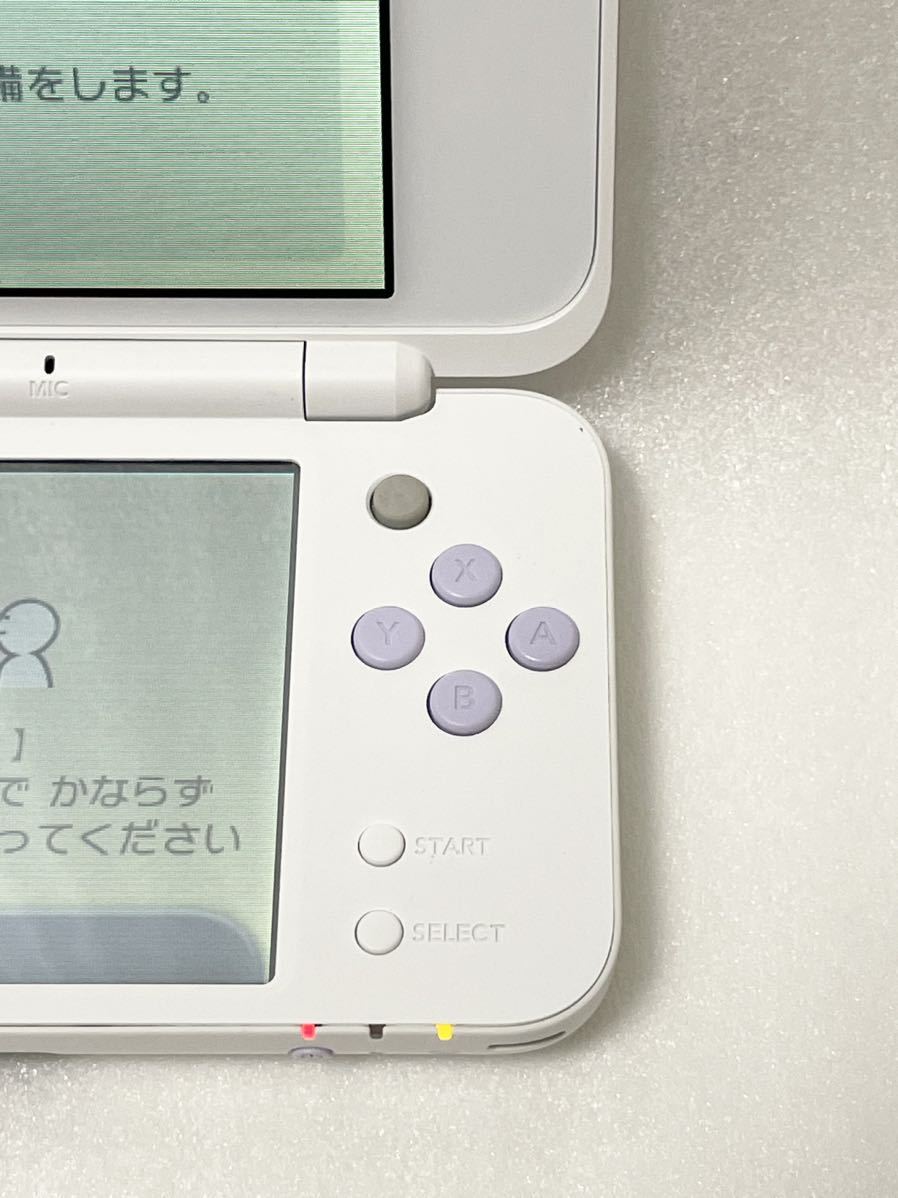 new ニンテンドー 2DS LL 本体 ホワイト ラベンダー 【動作確認済 