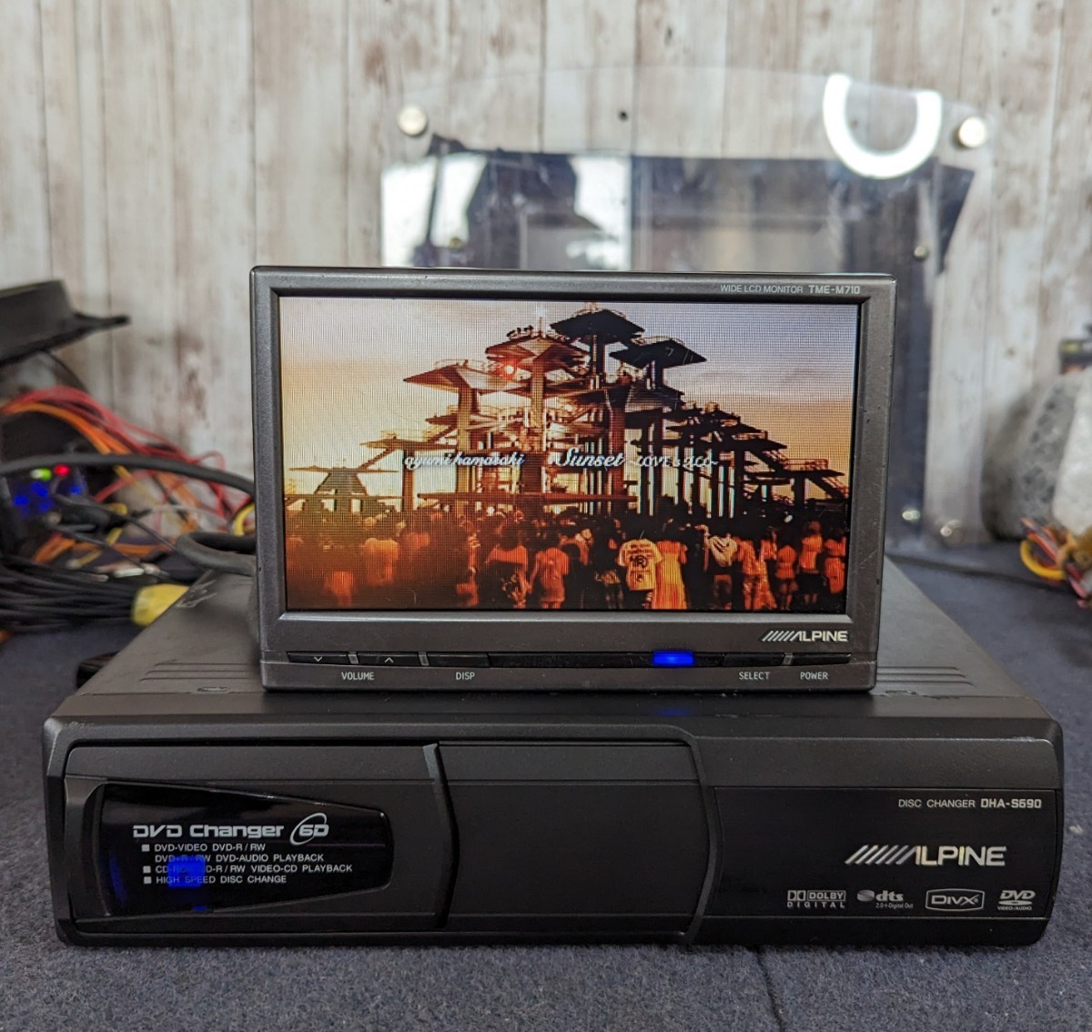 アルパイン DVDチェンジャー DHA-S690 （アルパイン(ALPINE) 6連奏 