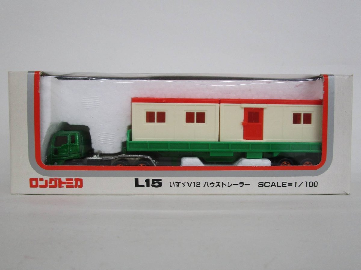 ロングトミカ 1/100 L15 いすゞ V12 ハウストレーラー【C】cht052208