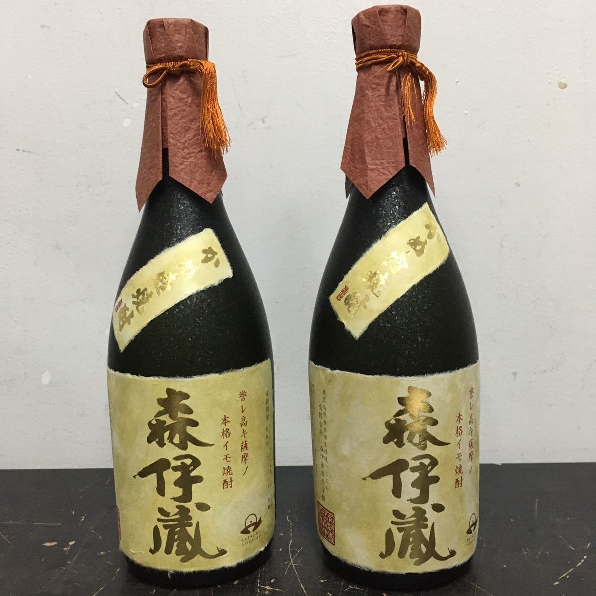 森伊蔵720ml　高島屋ラッピング 森伊蔵 720ml 25度 高島屋 ラッピング 金ラベル 10月当選品 芋焼酎