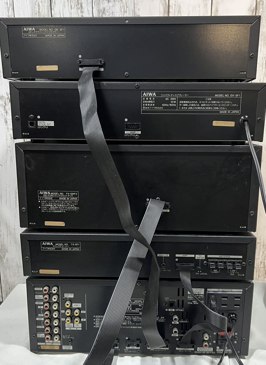 AIWA STRASSER システムコンポ made in japan (再生専用)｜売買された