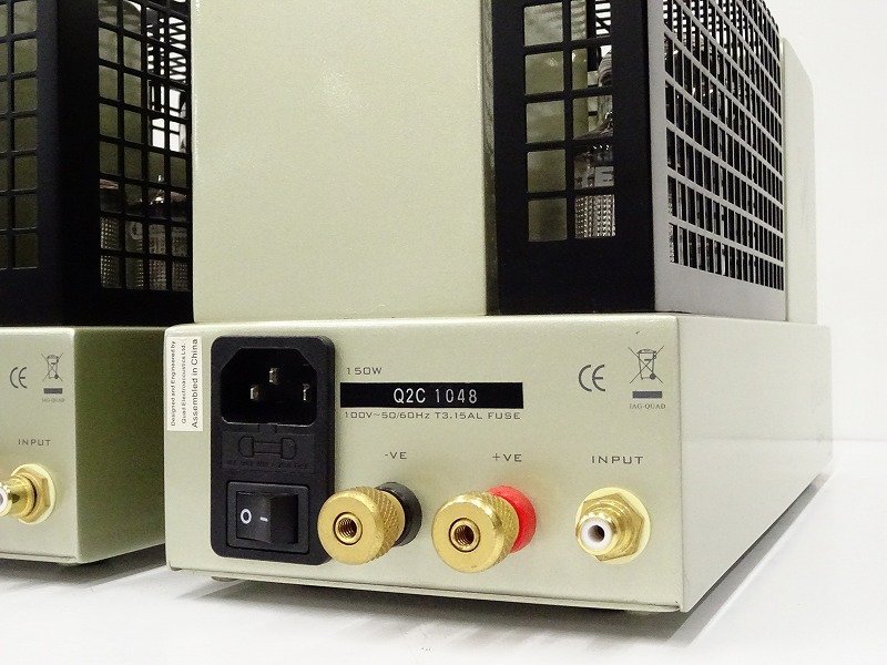 △▽QUAD QUAD II Classic 復刻 真空管 モノラルパワーアンプペア