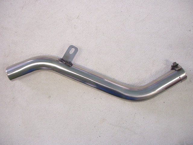 新品即決ジェベル200用ステンレスジョイントパイプのみ