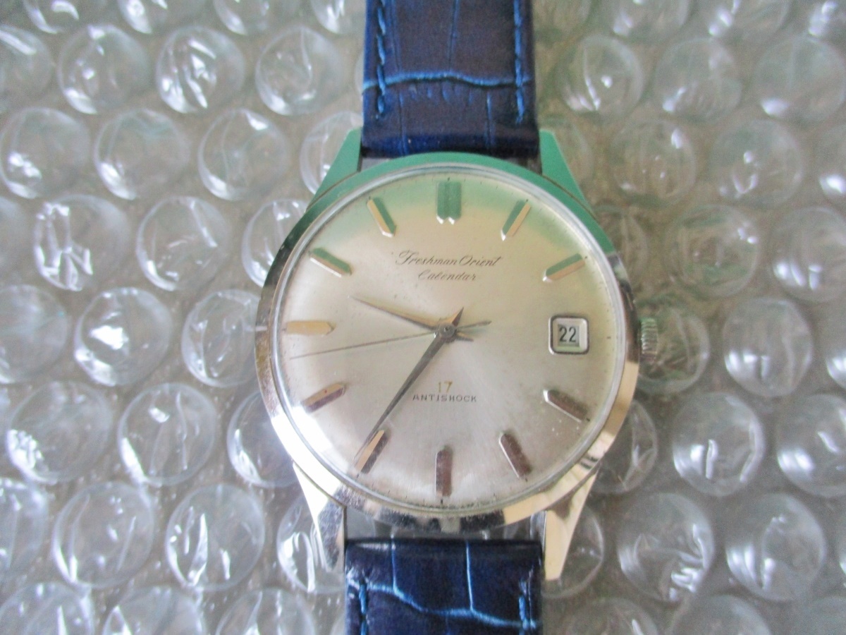 腕時計 フレッシュマン オリエント T14812 17石 OH済み 昭和レトロ ビンテージ腕時計 コレクションに