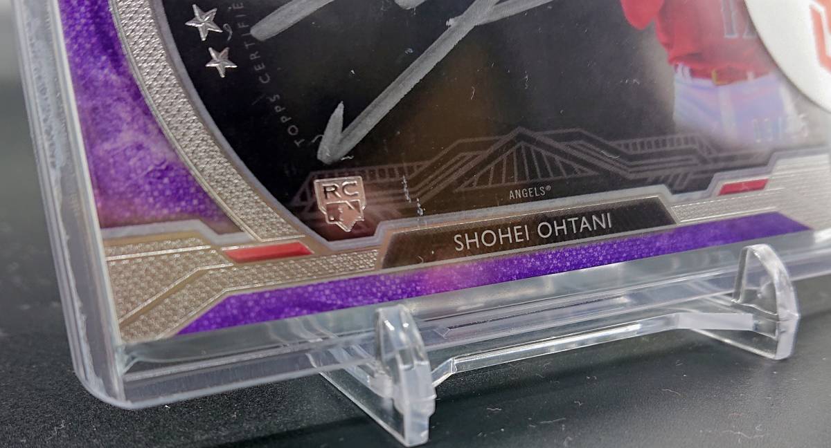 2018 TOPPS 大谷翔平 SHOHEI OHTANI FIVE STAR SILVER SIGNATURES 直筆  