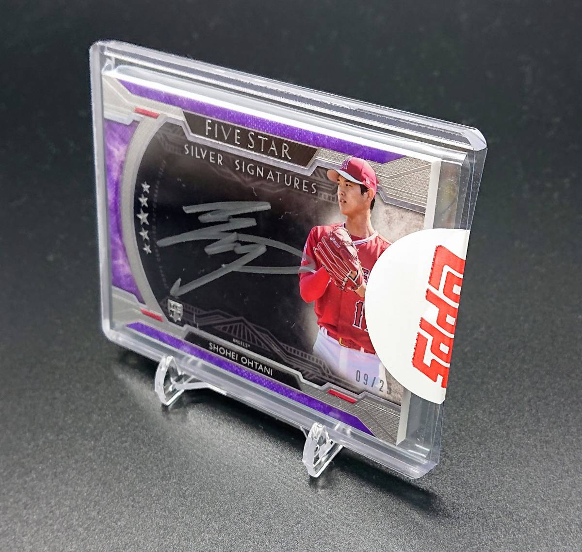 2018 TOPPS 大谷翔平 SHOHEI OHTANI FIVE STAR SILVER SIGNATURES 直筆  