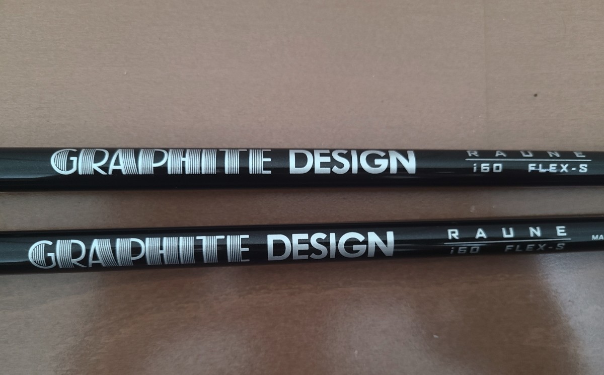 ○ほぼ未使用○グラファイトデザイン　RAUNE ラウネ　i60 S ウエッジ用　PALMAXグリップ