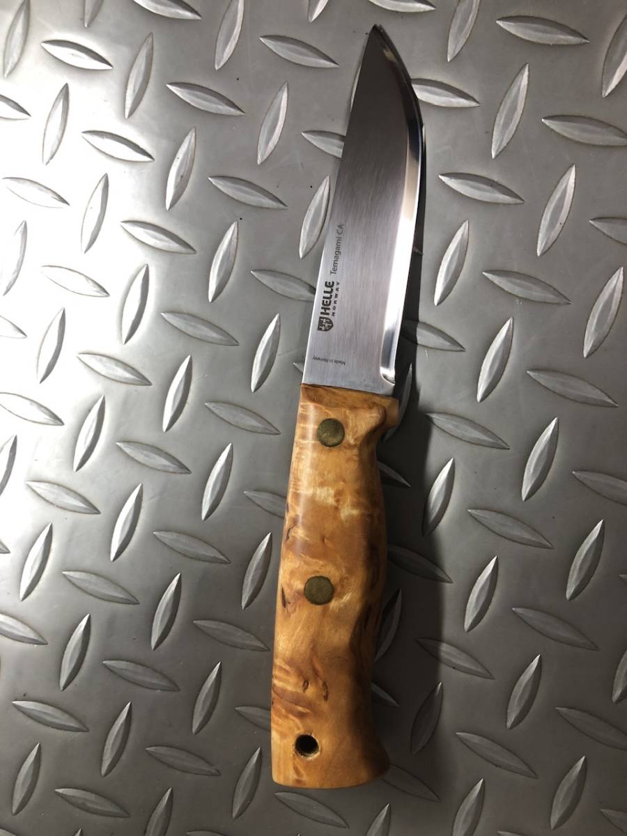 最終値下げ！早い者勝ち！☆ Helle Temagami CA ヘレナイフ テマガミ  