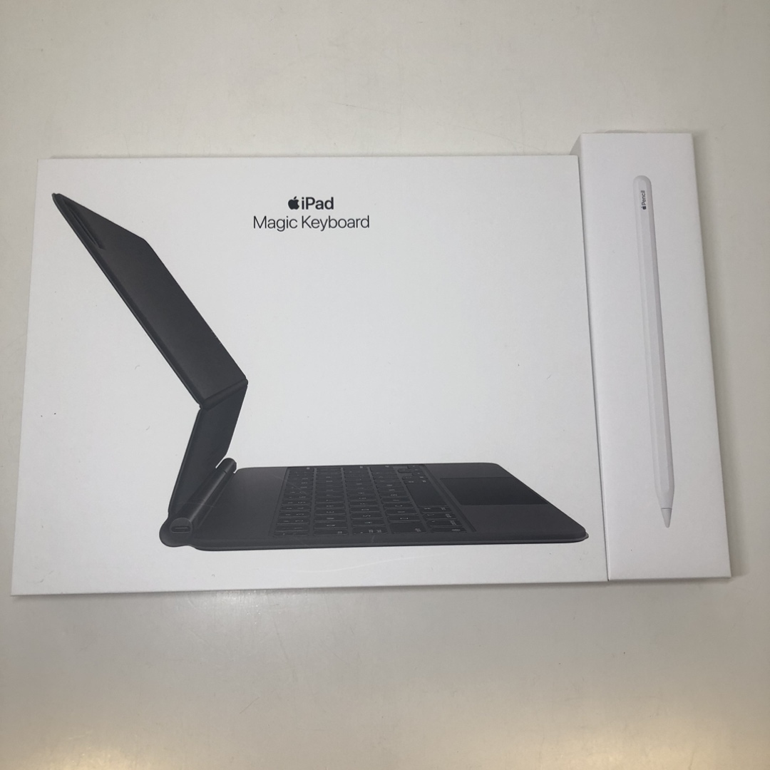 1円スタート】中古品 美品 Apple iPad Magic Keyboard & Apple Pencil 