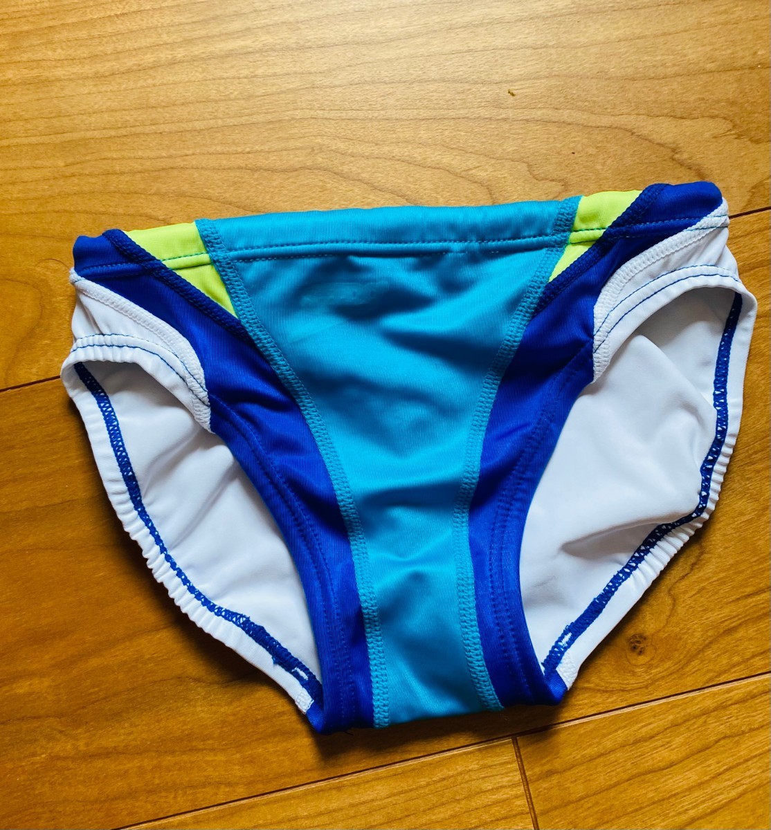 レア】SPEEDO / アクアスペック/ スカイブルー×ホワイト / 140サイズ 