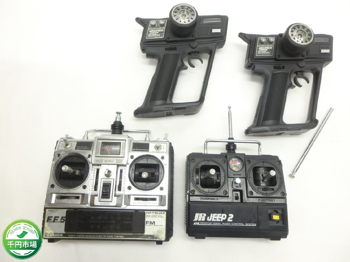 H3-0007 Futaba ラジコン プロポ FF5 FP T5UAF MEGATECH JUNIOR JR JEEP 2 4点セット ...