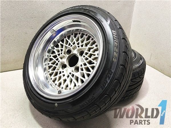 2)☆深リム☆ SSR フォーミュラーメッシュ タイプB 14インチ 8J PCD114  