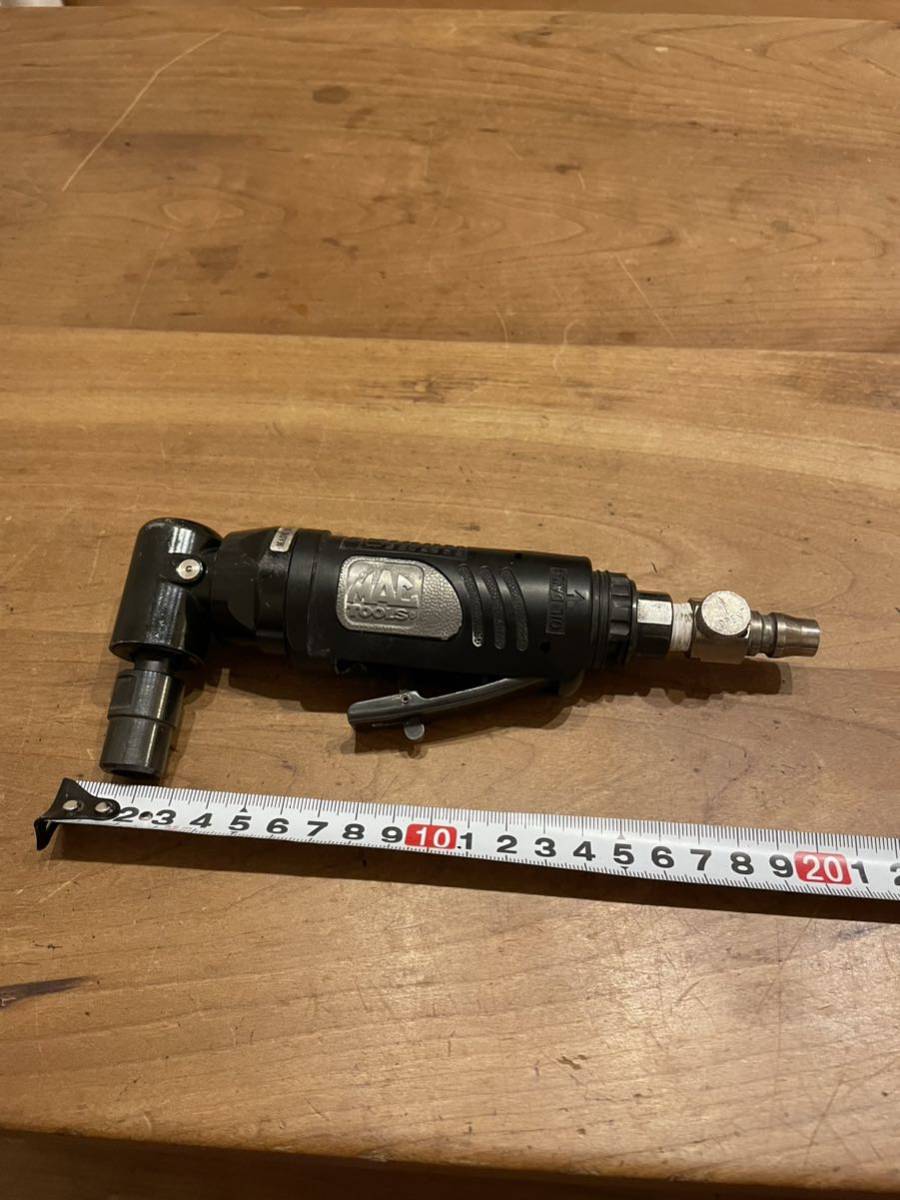 MAC TOOLS 90°アングル エアダイグラインダー マックツール AG50AH 