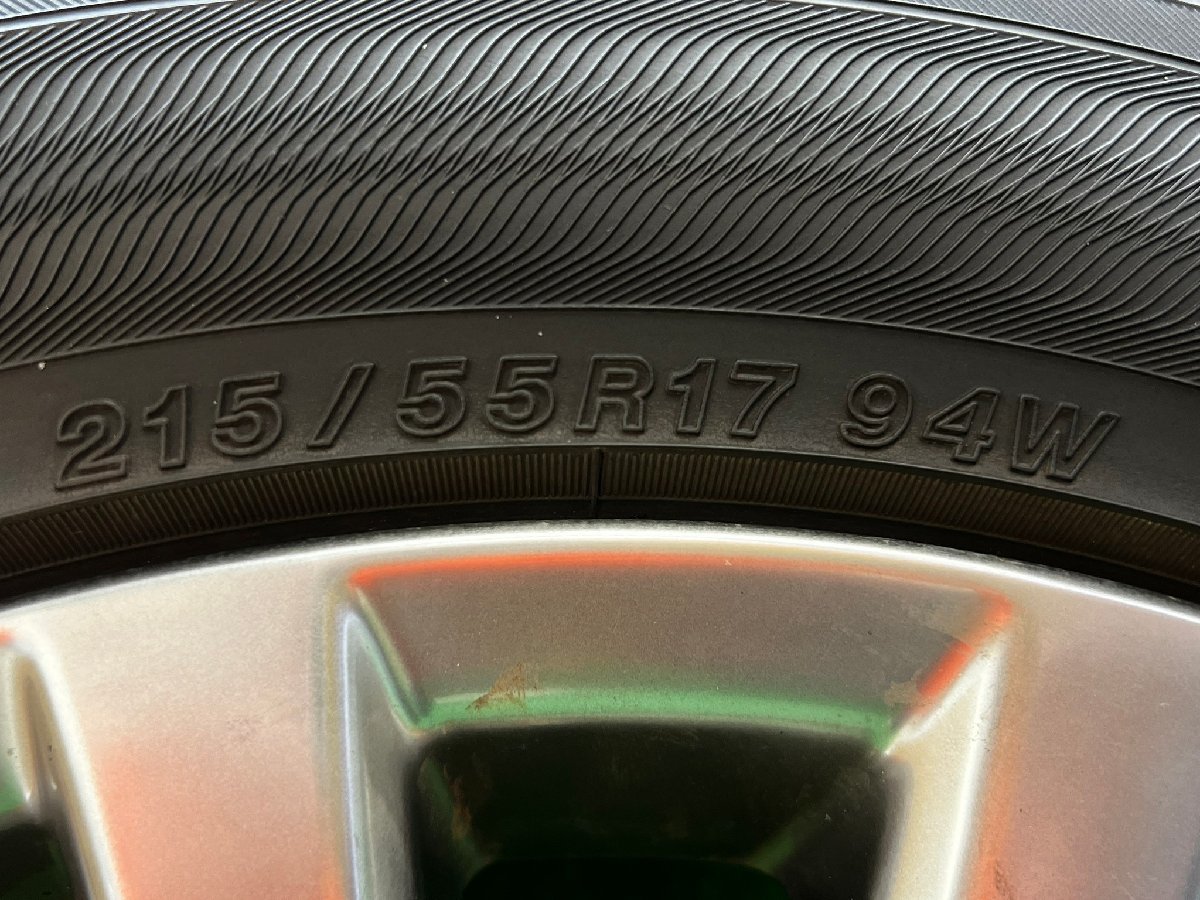 1201】クラウンマジェスタ(UZS186) 純正ホイール4本セット夏タイヤ 215 