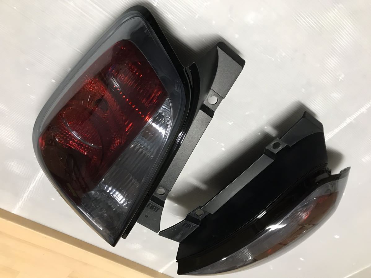 フィアット FIAT 純正テール ライトスモーク キャンディブラック 