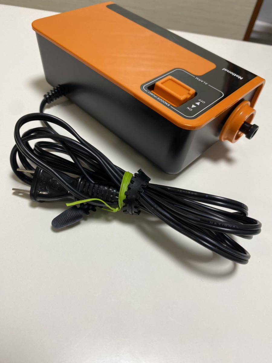 美品 National 目覚時計 動作品ヤングスヤスヤ TG-02 1円 希少 【美品】 National ナショナル 交流目覚時計 ヤングスヤスヤ