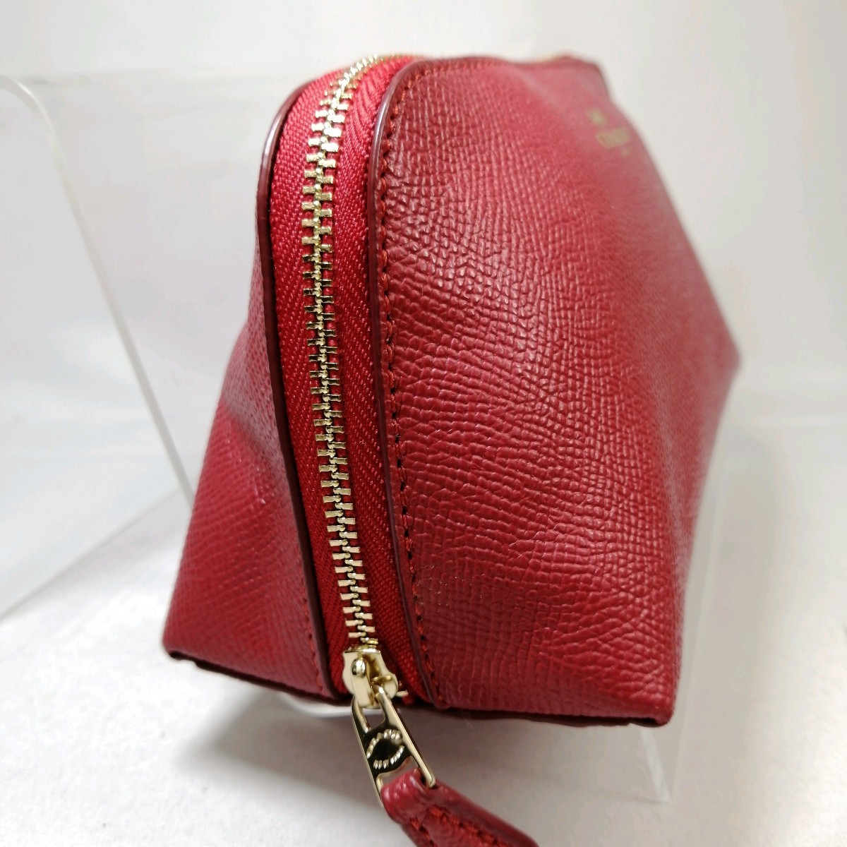 3 Φ 【 COACH 】 コーチ ロゴメタル ゴールド金具 レザー 2way 