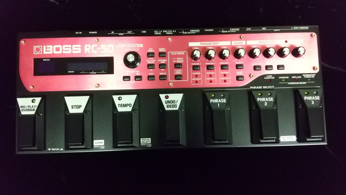 マルチエフェクター／「BOSS・RC-50 Loop Station」 RC-50 BOSS