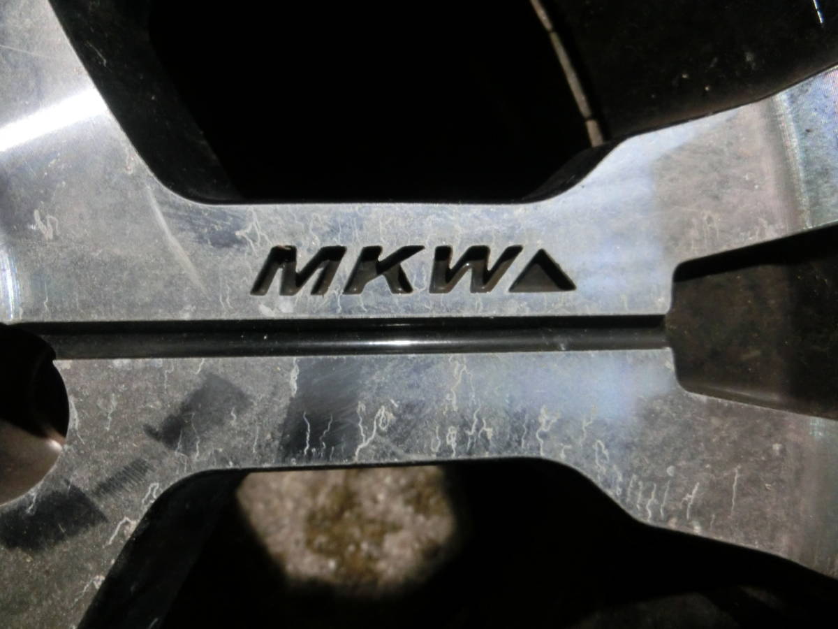 引き取り限定 MKW MK-36 16インチ ホイール 4本セット おまけタイヤ 