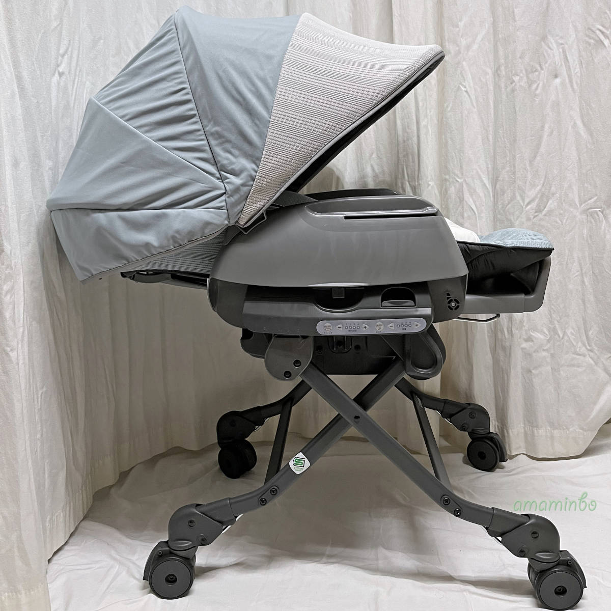 送料無料☆超美品☆コンビ ネムリラ AUTO SWING BEDi Long スリープ
