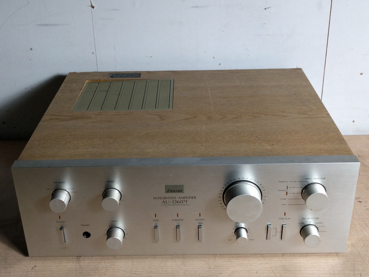 H6-020 プリメインアンプ SANSUI AU-D607F AU-D607F Sansui オーディオ