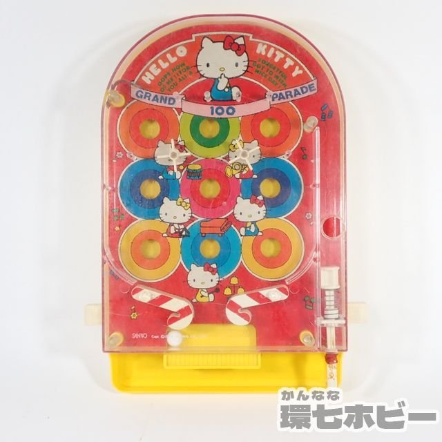 2QH55◇当時物 1976年 サンリオ ハローキティ ミミィ パチンコ 