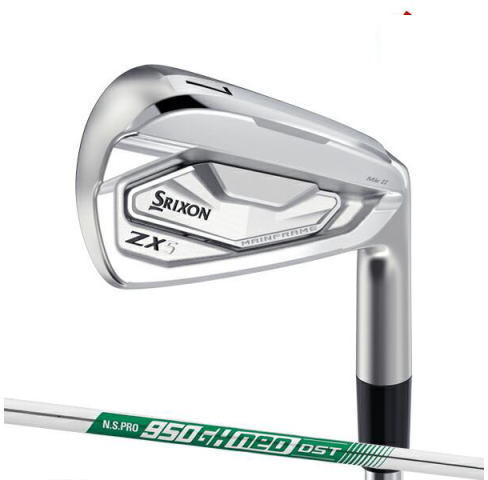 【2023最新モデル】即納【新品】スリクソン(SRIXON）ZX5　MkⅡ【6本組】N.S.PRO950GH.neo　DSTスチール【S】【正規品】　