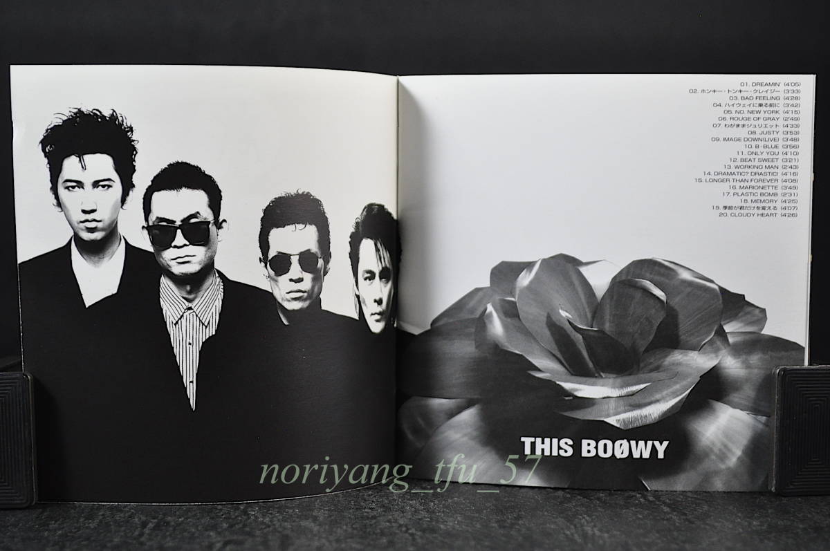 帯付 べスト盤☆ BOOWY / THIS BOOWY 全曲デジタルリマスタリング □95