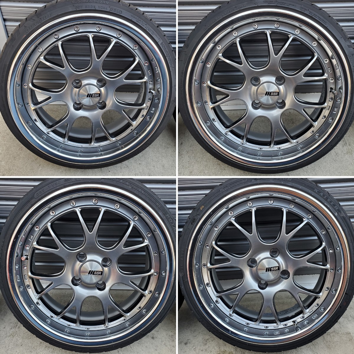 SSR professor ms3r シルバー4本セット(タナベ SSR SSR professor ms3r シルバー4本セット(タナベ SSR