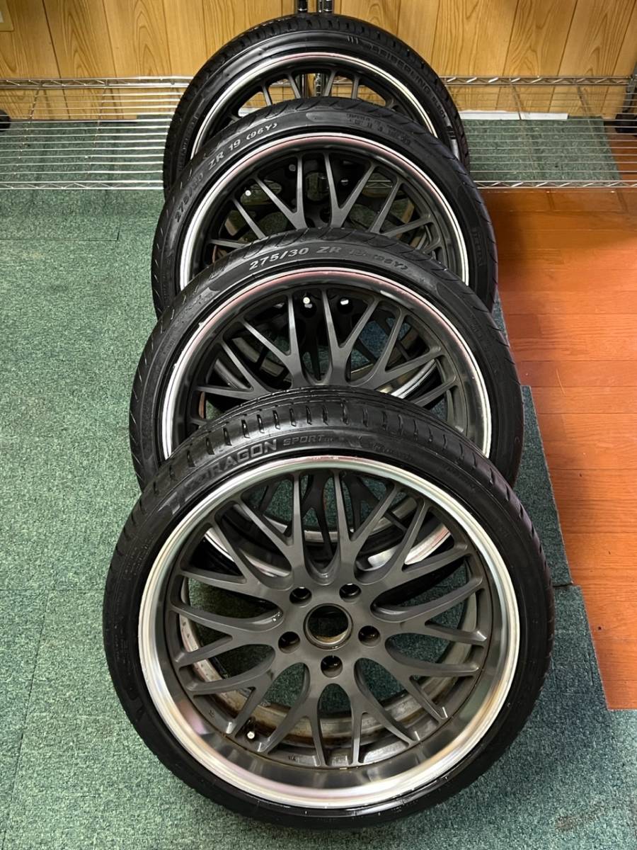 Work GNOSIS BMW 19 inch ホイールセット-275/30/19 —235/35/19 (2018