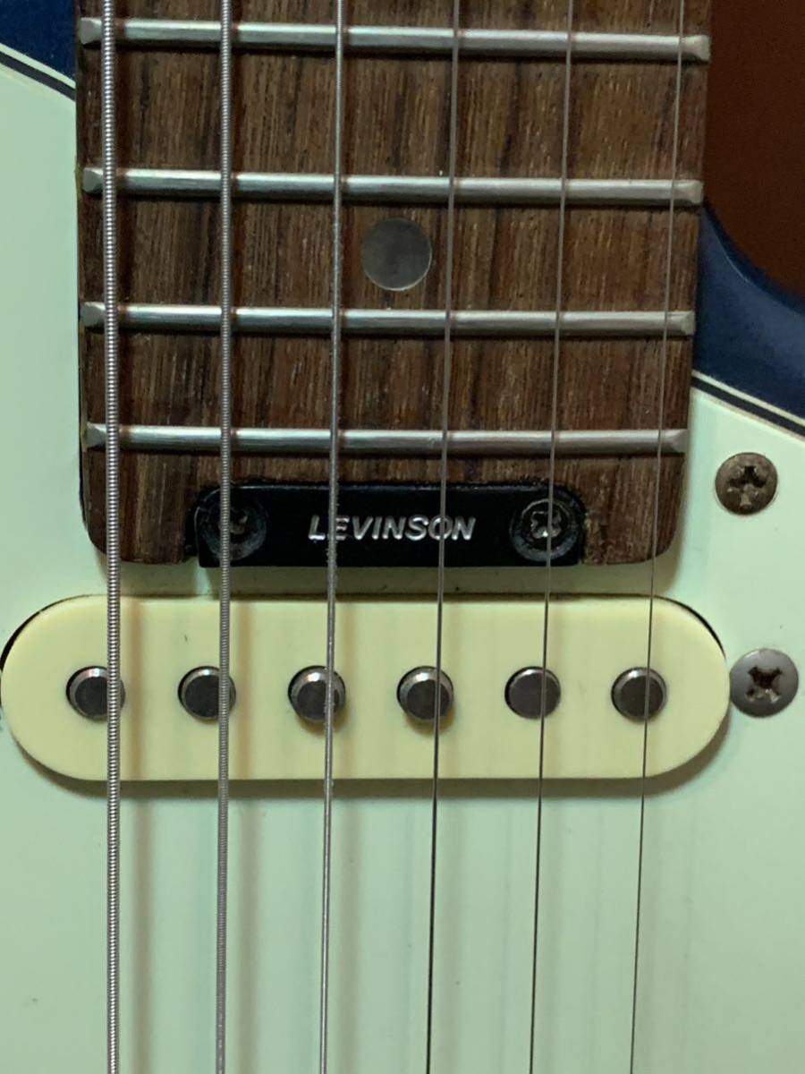 Blade LEVINSON ストラトキャスター タイプ ブルー エレキギター 中古