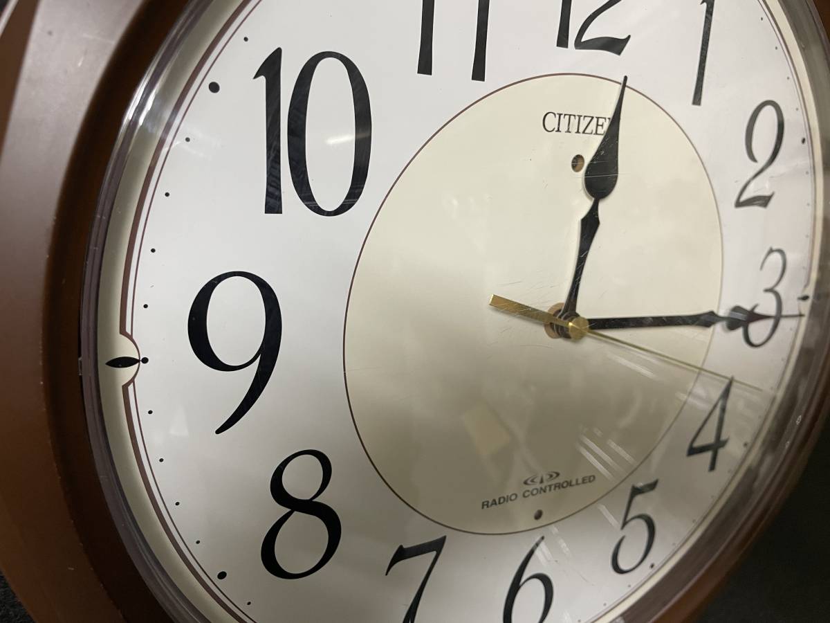 CITIZEN シチズン 壁掛け時計 時計 電波時計 アナログ インテリア