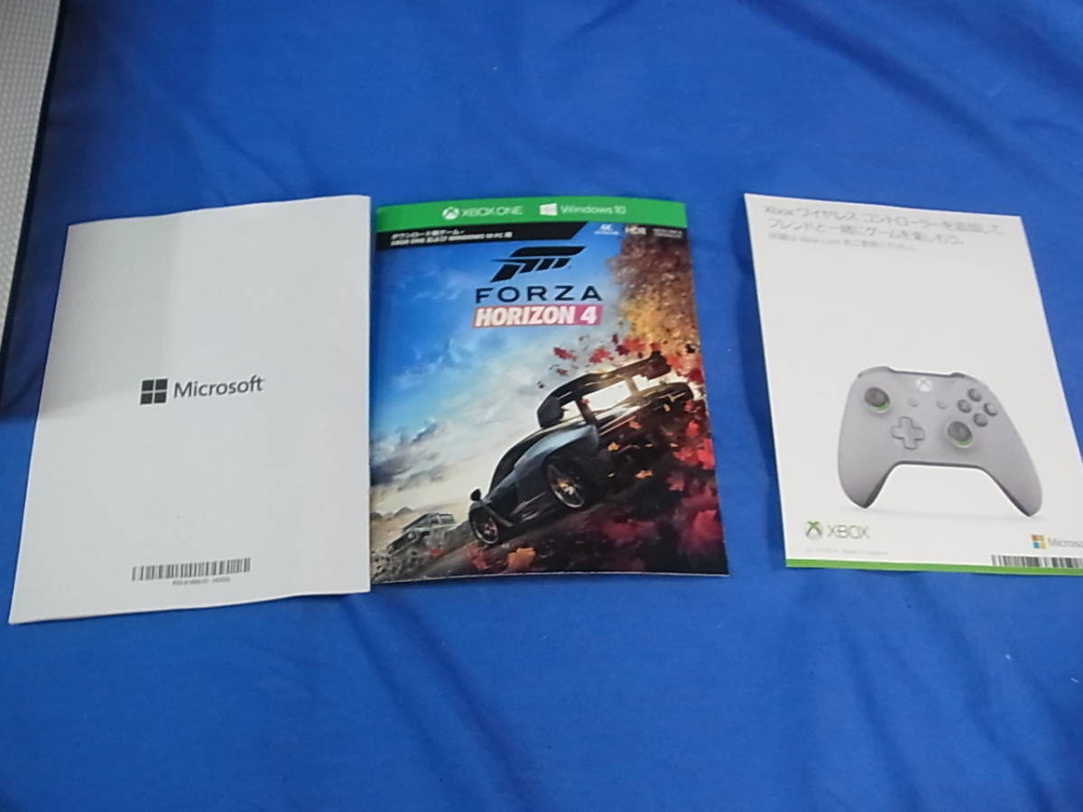 71☆100円～☆XboxOne S本体 1TB(Forza Horizon 4同梱版)+ソフト2枚 