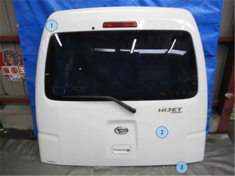 ダイハツ 純正 ハイゼット 《 S321V 》 バックドア 67005-B5181 P41400-23000845