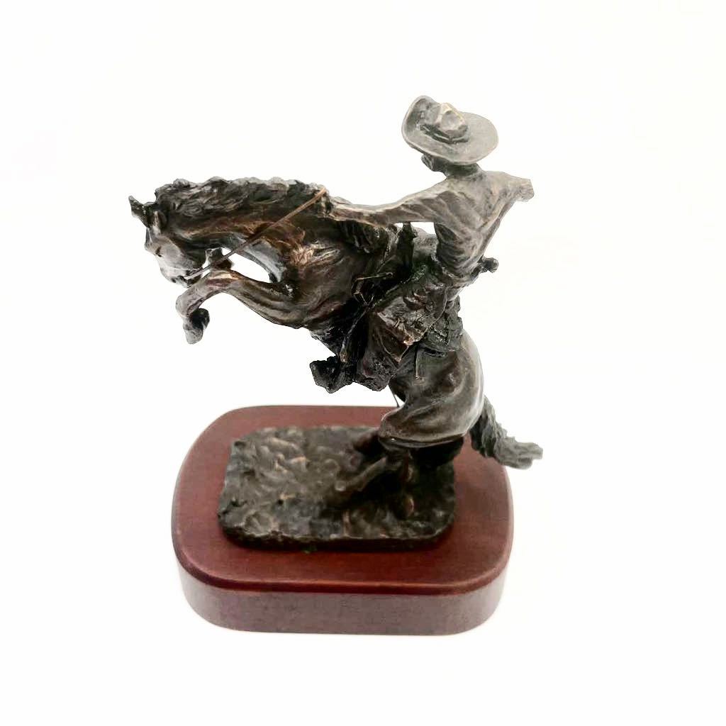 D06003 ブロンコバスター ブロンズ像 フレデリックレミントン 彫刻