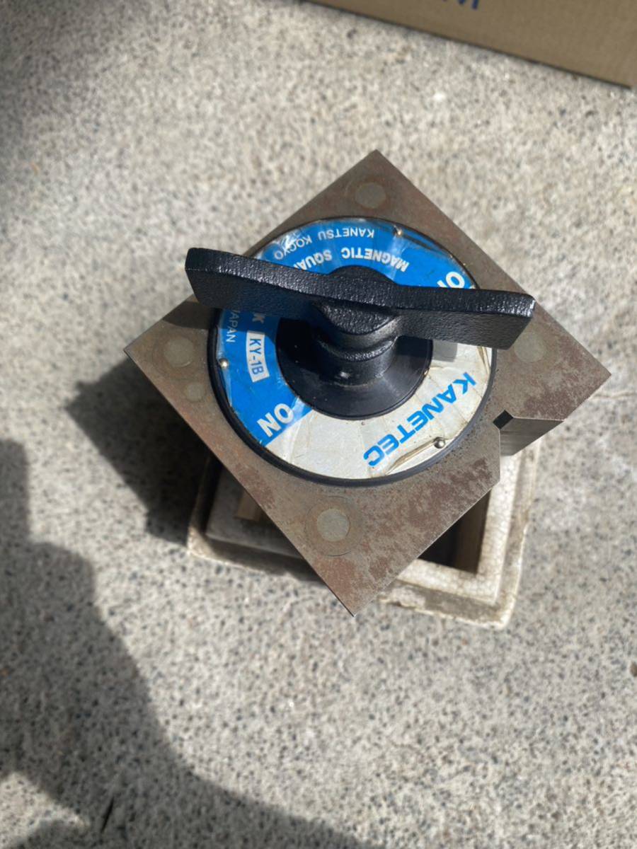 カネテック　マグネット　精密マグネット　立方体　キューブ　溶接　直角