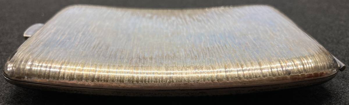 銀製 silver950刻印 シガレットケース 重量114g 金工 煙草ケース 煙草