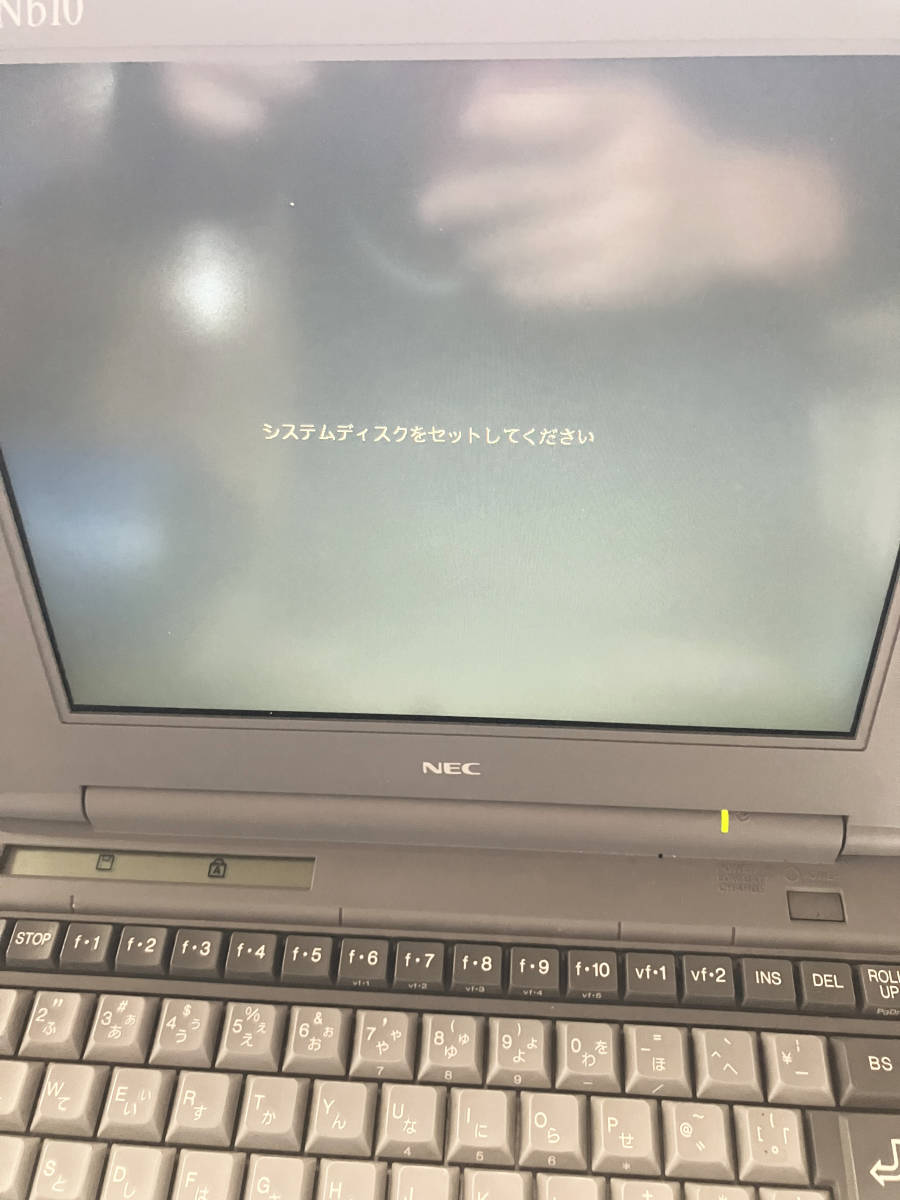 NEC 98note Lavie ノートパソコン PC-9821 Nb10/S8 本体 通電確認 BIOS