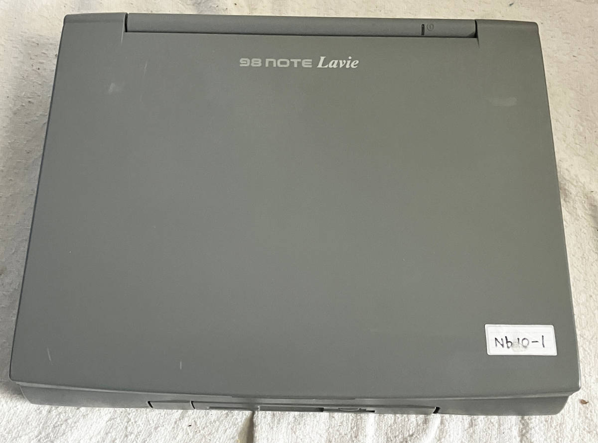 NEC 98note Lavie ノートパソコン PC-9821 Nb10/S8 本体 通電確認 BIOS
