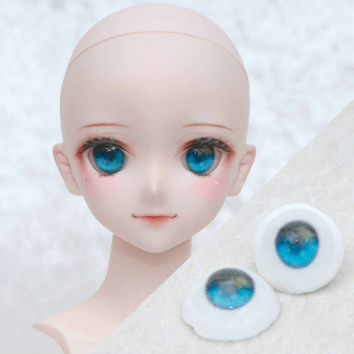Honey Bunny】DDH-09(セミホワイト肌)カスタムヘッド+ハンドメイド