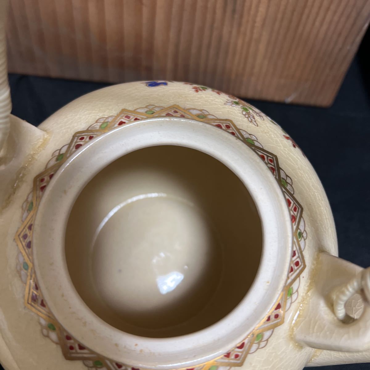 薩摩焼 茶器セット 共箱 保管品 湯呑 急須 陶器 焼物(薩摩)｜売買され