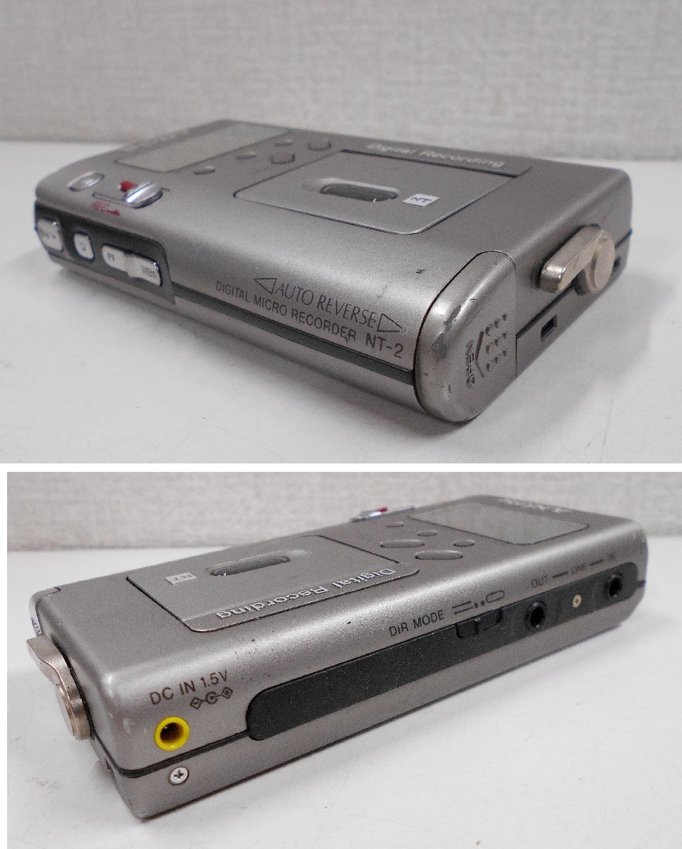 現状品 SONY NT-2 デジタルマイクロレコーダー ケース付 デジタル