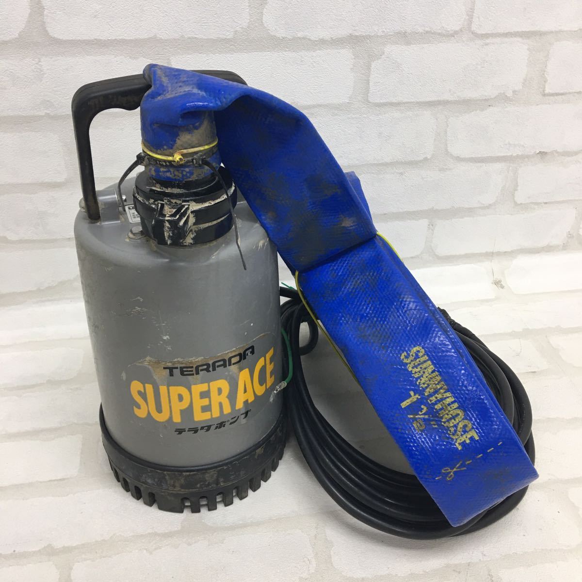 MK□テラダ 水中ポンプ SUPER ACE SP-220 100v 60Hz 口径 40mm