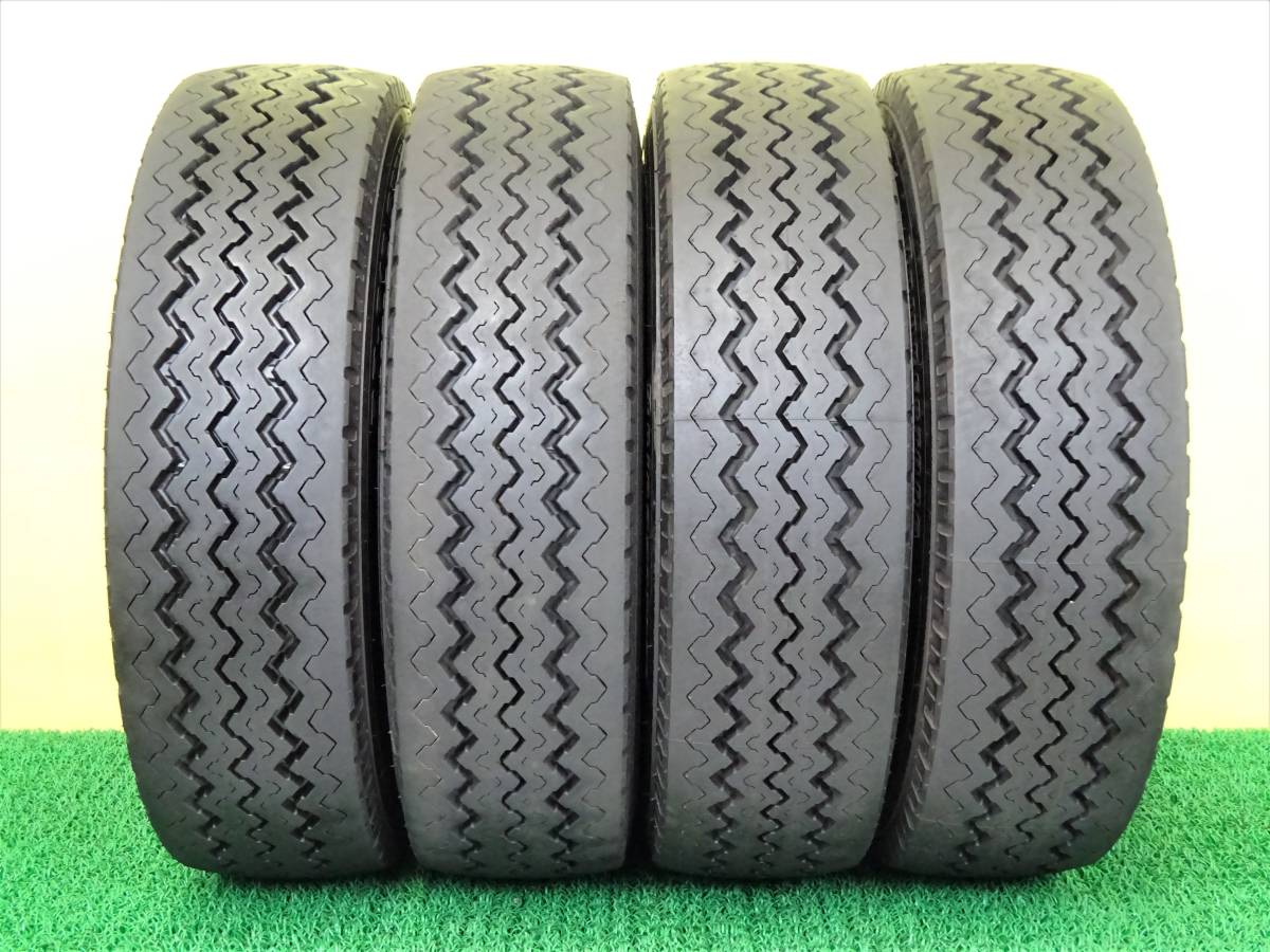 11133 中古 4本 195/75R15 109/107L LT ブリヂストン RD-616 STEEL