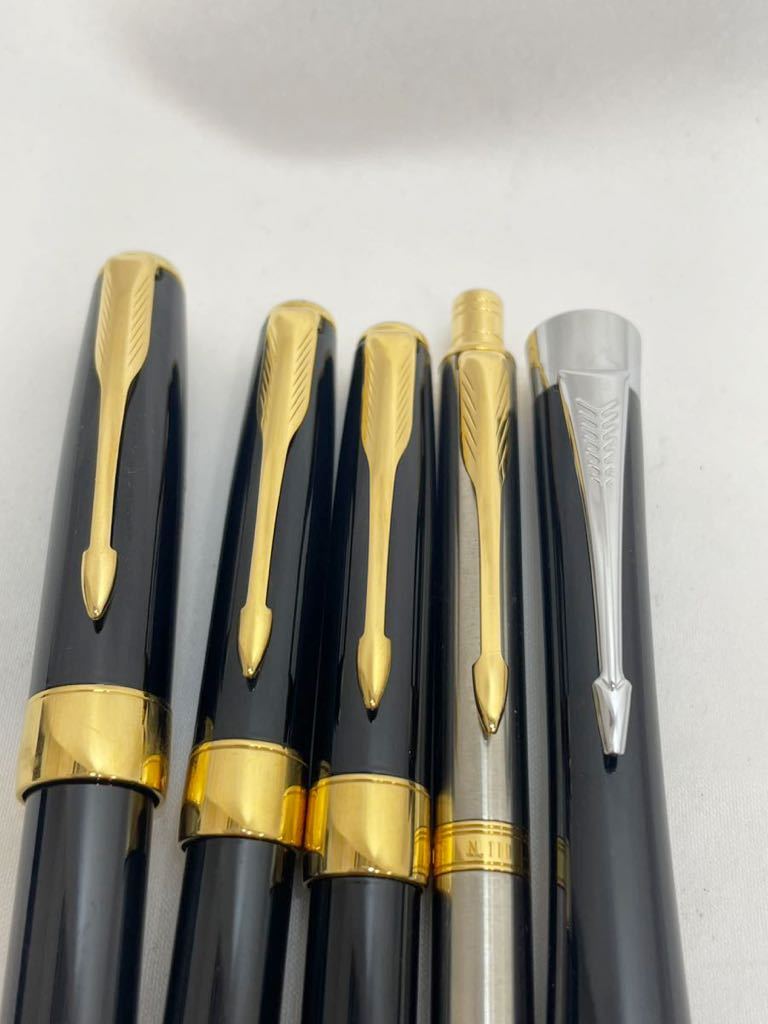 PE769□PARKER パーカー 万年筆 ペン先 18K 750 シルバーゴールド