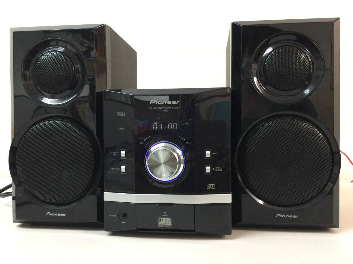 pioneer コンポ CM35-K Pioneer X-CM35-K パイオニア ミニコンポ 黒