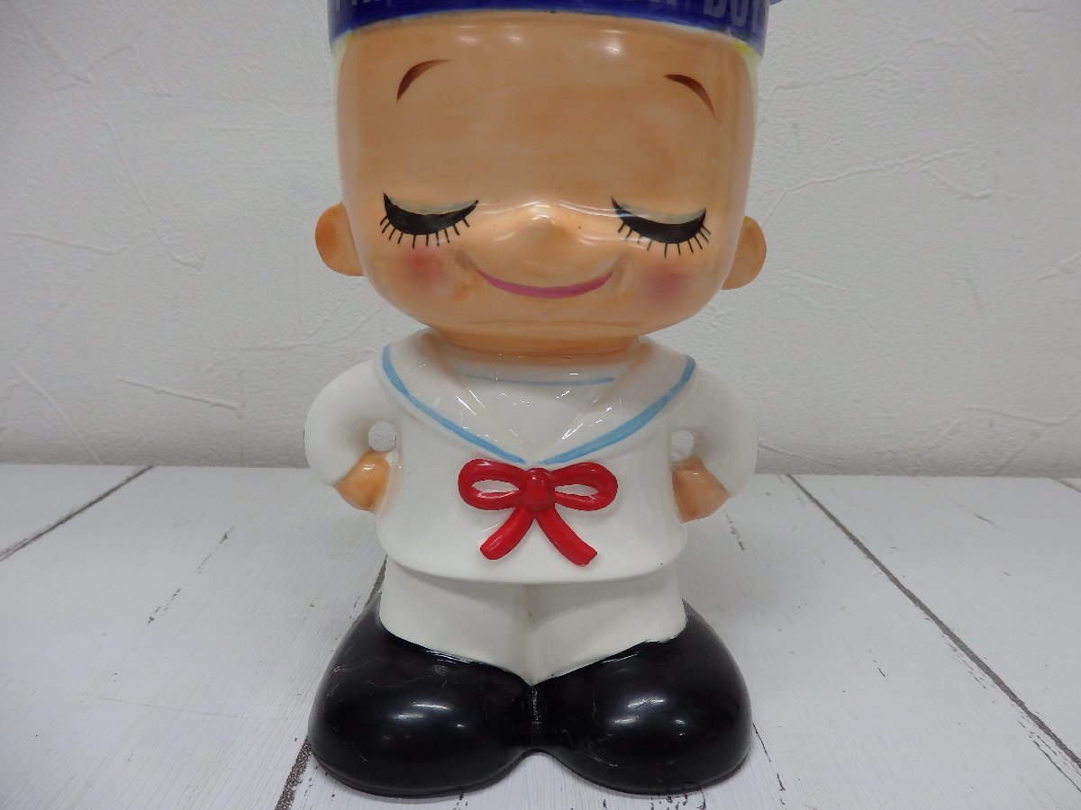 ヴィンテージ セーラーボーイ 貯金箱 陶器製 ヴィンテージ セーラー ヴィンテージ セーラーボーイ 貯金箱 陶器製 ヴィンテージ セーラー