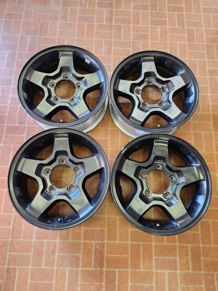 スズキジムニー純正アルミホイール4本SET 会社宛 送料無料 16×5.5J