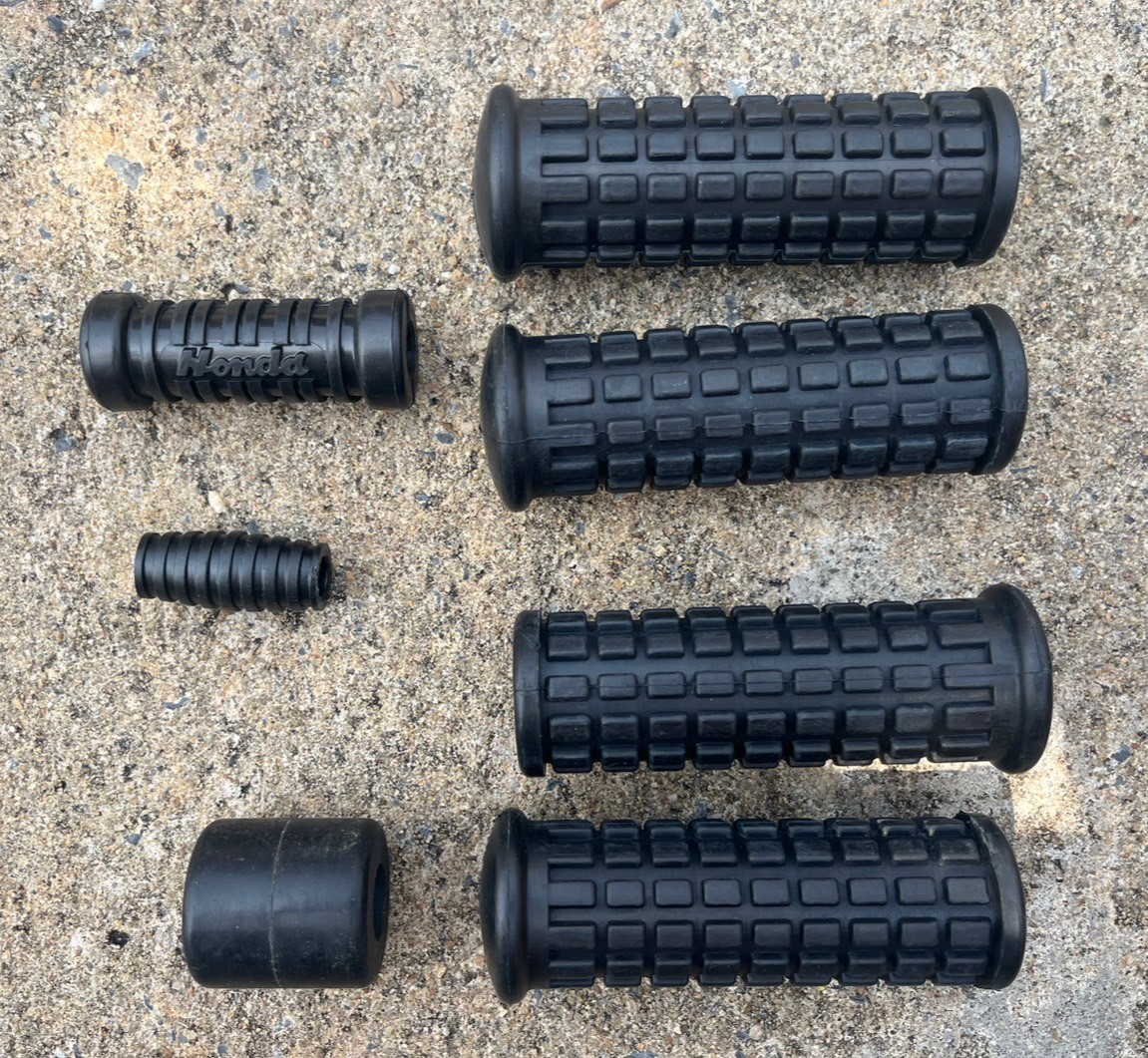 旧P HONDA CB72 ラバー 5点セット CB77 CBM72 CP77